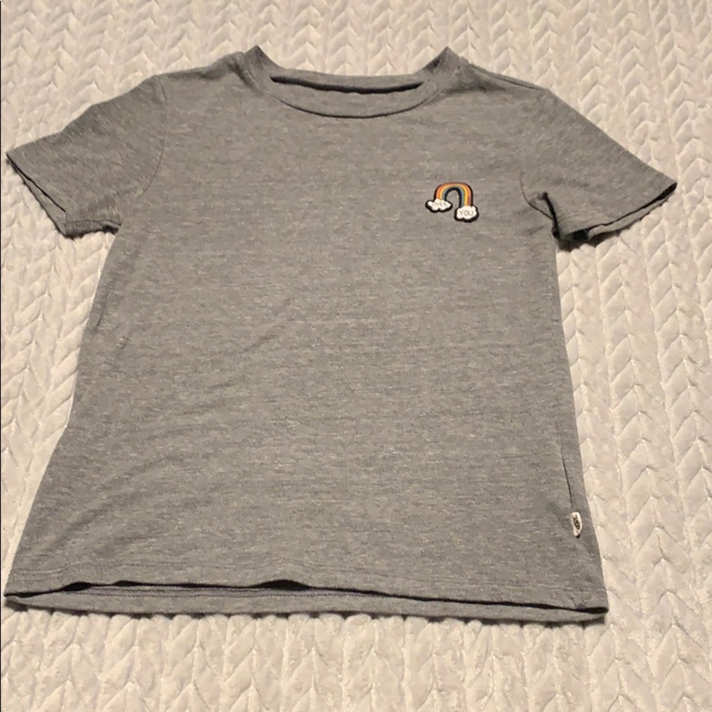 vans “over you” rainbow t-shirt